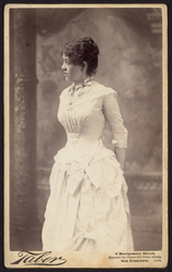 Click to view Portrait Of Emma Nevada By I. W. Taber: Portrait Of Emma Nevada By I. W. Taber: