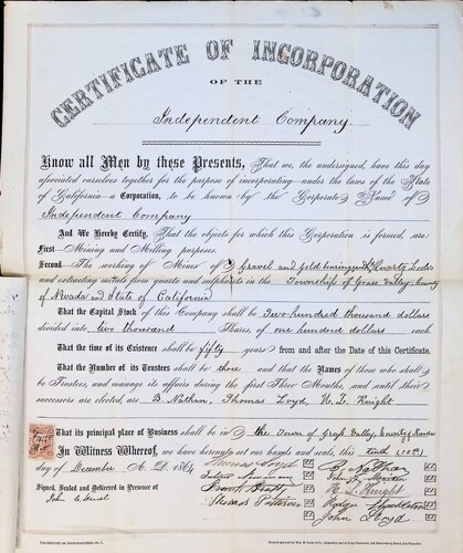 Click to view Independent Company (AI-I001)(1864) Independent Company (AI-I001)(1864)