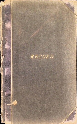 Massachusetts Hill Mining Company - Articles of Incorporation Book (1888)
