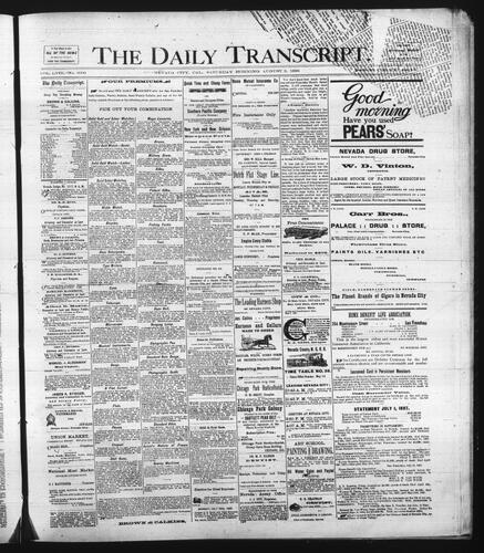 August 3, 1889