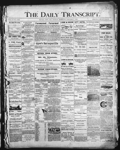 Click to view January 1, 1888 January 1, 1888