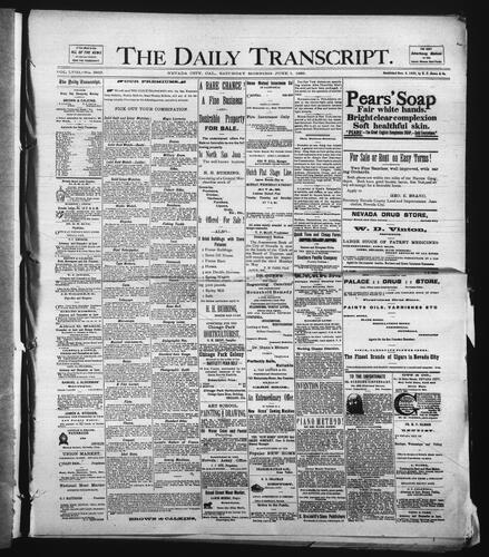 June 1, 1889
