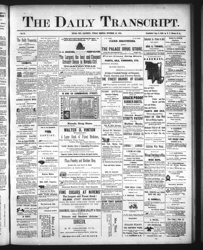 November 10, 1885