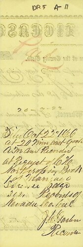 Click to see DR 6 A-11 of Marriage Certificates (DR 6 A)