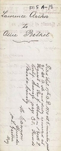 Click to see DR 6 A-18 of Marriage Certificates (DR 6 A)