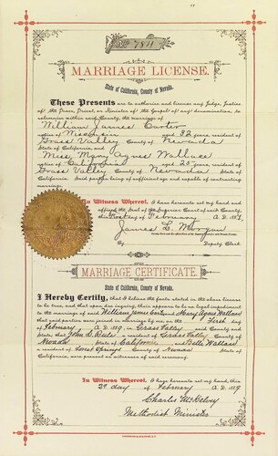 Click to see DR 6 C-3 of Marriage Certificates (DR 6 C)