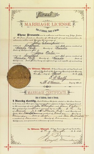 Click to see DR 6 C-5 of Marriage Certificates (DR 6 C)