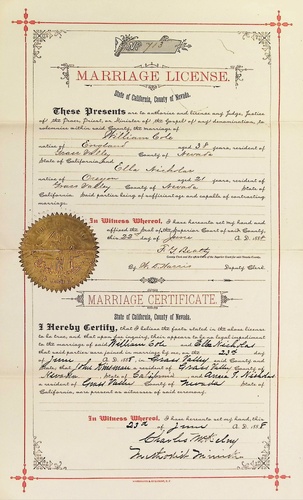 Click to see DR 6 C-12 of Marriage Certificates (DR 6 C)