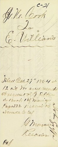 Click to see DR 6 C-21 of Marriage Certificates (DR 6 C)