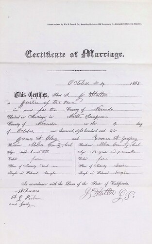 Click to see DR 6 C-30 of Marriage Certificates (DR 6 C)