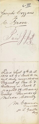 Click to see DR 6 C-37 of Marriage Certificates (DR 6 C)