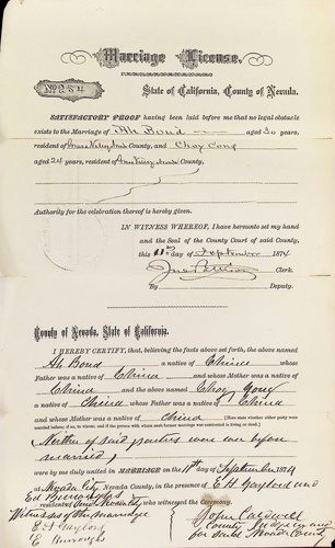 Click to see DR 6 C-73 of Marriage Certificates (DR 6 C)
