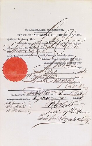 Click to see DR 6 E-14 of Marriage Certificates (DR 6 E)