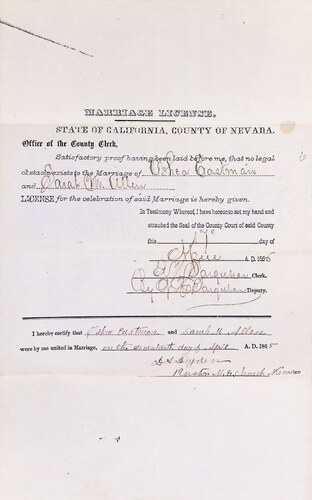 Click to see DR 6 E-15 of Marriage Certificates (DR 6 E)
