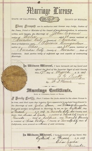 Click to see DR 6 E-34 of Marriage Certificates (DR 6 E)