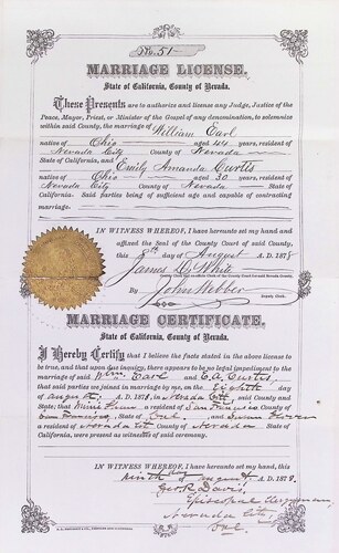 Click to see DR 6 E-39 of Marriage Certificates (DR 6 E)