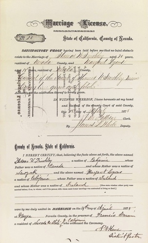 Click to see DR 6 F-4 of Marriage Certificates (DR 6 F)