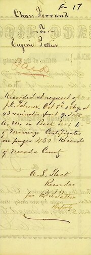 Click to see DR 6 F-17 of Marriage Certificates (DR 6 F)