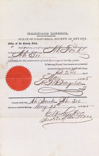 Click to see DR 6 F-28 of Marriage Certificates (DR 6 F)