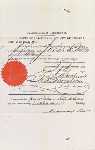 Click to see DR 6 F-30 of Marriage Certificates (DR 6 F)