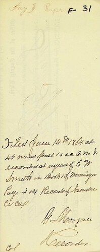 Click to see DR 6 F-31 of Marriage Certificates (DR 6 F)