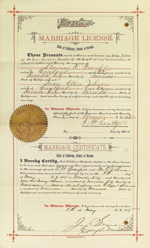 Click to see DR 6 G-15 of Marriage Certificates (DR 6 G)
