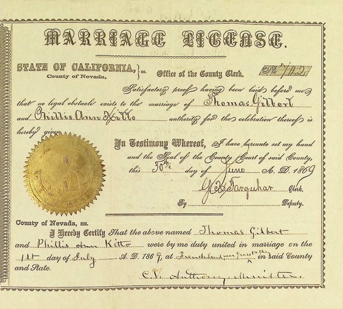 Click to see DR 6 G-30 of Marriage Certificates (DR 6 G)