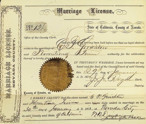 Click to see DR 6 G-35 of Marriage Certificates (DR 6 G)