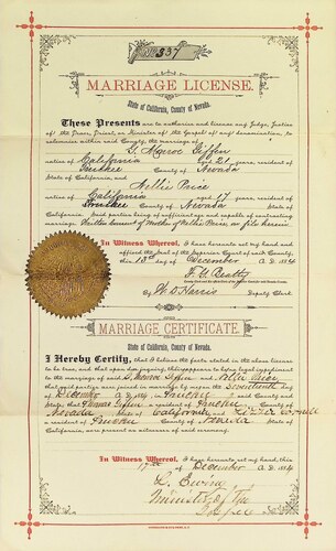 Click to see DR 6 G-71 of Marriage Certificates (DR 6 G)