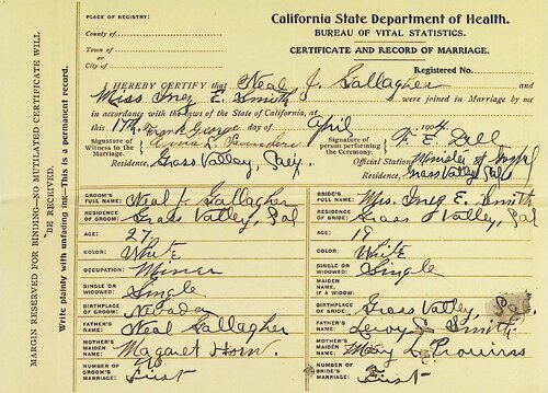 Click to see DR 6 G-76 of Marriage Certificates (DR 6 G)