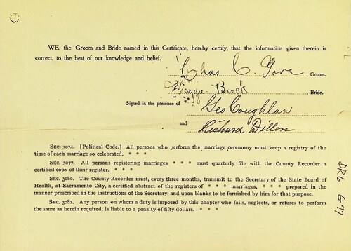 Click to see DR 6 G-77 of Marriage Certificates (DR 6 G)