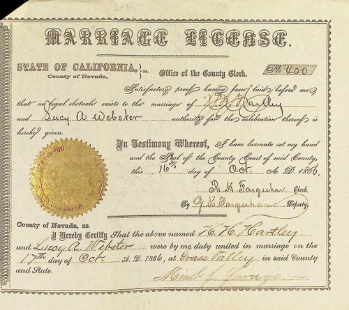 Click to see DR 6 H-6 of Marriage Certificates (DR 6 H)