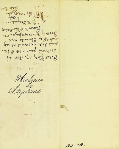 Click to see DR 6 H-58 of Marriage Certificates (DR 6 H)