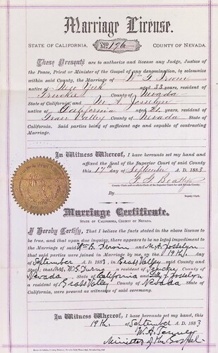 Click to see DR 6 I-5 of Marriage Certificates (DR 6 I)
