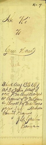 Click to see DR 6 K-7 of Marriage Certificates (DR 6 K)