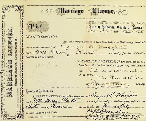 Click to see DR 6 K-17 of Marriage Certificates (DR 6 K)