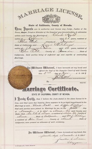 Click to see DR 6 K-35 of Marriage Certificates (DR 6 K)