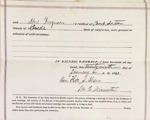 Click to see DR 6 K-36 of Marriage Certificates (DR 6 K)