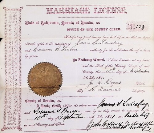 Click to see DR 6 L-2 of Marriage Certificates (DR 6 L)