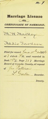 Click to view Marriage Certificates (DR 6 M) Marriage Certificates (DR 6 M)