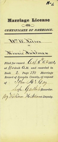 Click to see DR 6 N-6 of Marriage Certificates (DR 6 N)