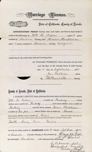 Click to see DR 6 N-6 of Marriage Certificates (DR 6 N)