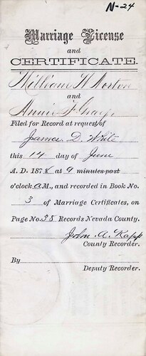 Click to see DR 6 N-24 of Marriage Certificates (DR 6 N)