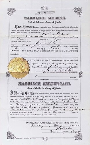 Click to see DR 6 N-24 of Marriage Certificates (DR 6 N)