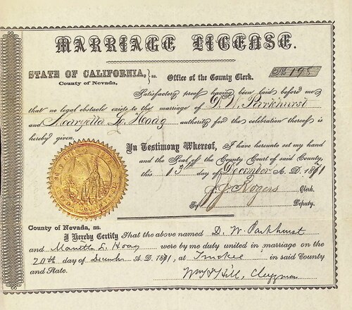 Click to see DR 6 P-7 of Marriage Certificates (DR 6 P)