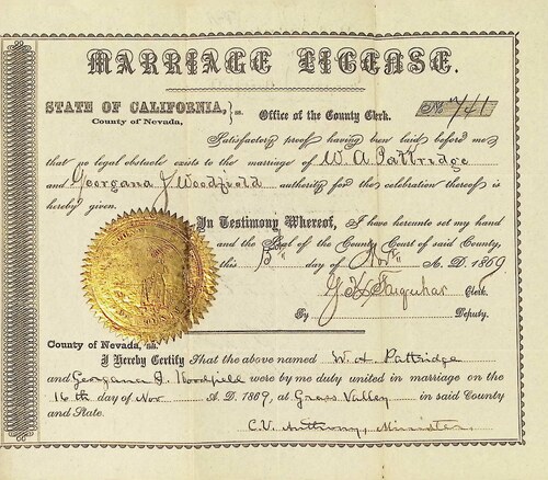 Click to see DR 6 P-11 of Marriage Certificates (DR 6 P)