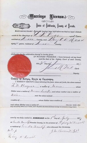 Click to see DR 6 P-24 of Marriage Certificates (DR 6 P)