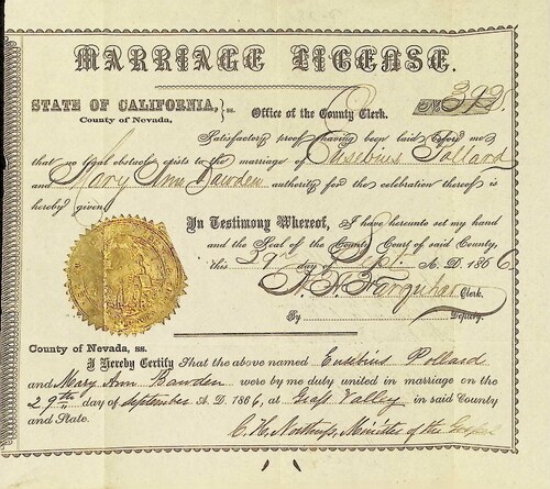Click to see DR 6 P-28 of Marriage Certificates (DR 6 P)