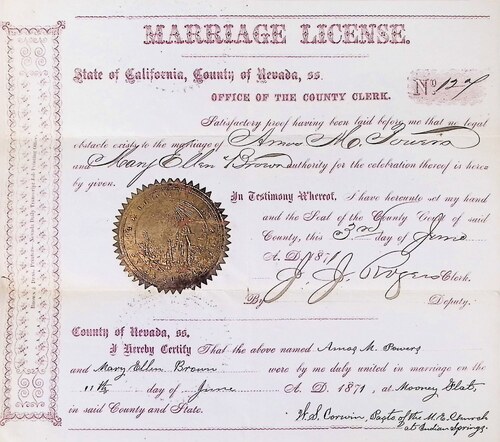 Click to see DR 6 P-34 of Marriage Certificates (DR 6 P)