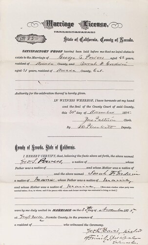 Click to see DR 6 P-35 of Marriage Certificates (DR 6 P)